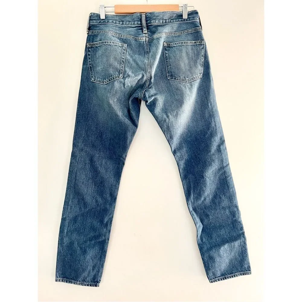NEW J. Crew Men's 484 Slim Fit Jean in Three Year Wash